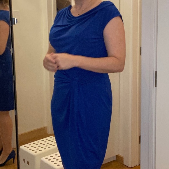 Michael Kors knit cobalt blue dress - Picture 2 of 2